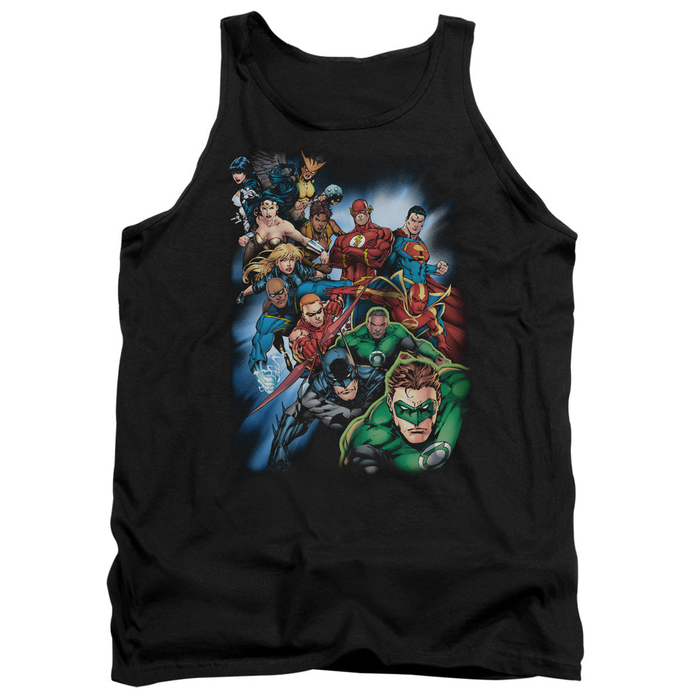 Justice League Heroes Unite Tank Top