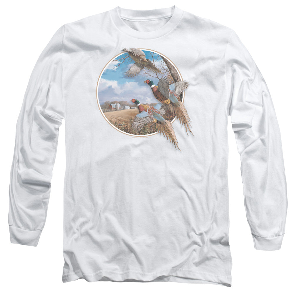 Wild Wings October Memories Pheasants Long Sleeve T-Shirt