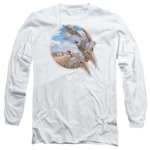 Wild Wings October Memories Pheasants Long Sleeve T-Shirt