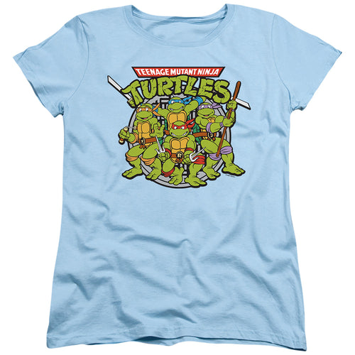 Teenage Mutant Ninja Turtles Classic Turtles Womens T-Shirt