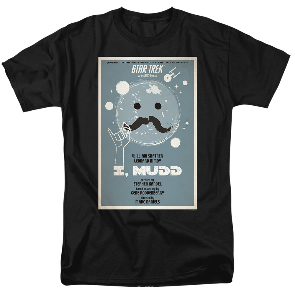 Star Trek Juan Ortiz I Mudd Black T-Shirt