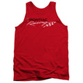 Pontiac Red Racing Tank Top