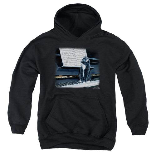 Wild Wings Kitten on the Keys Youth Hoodie