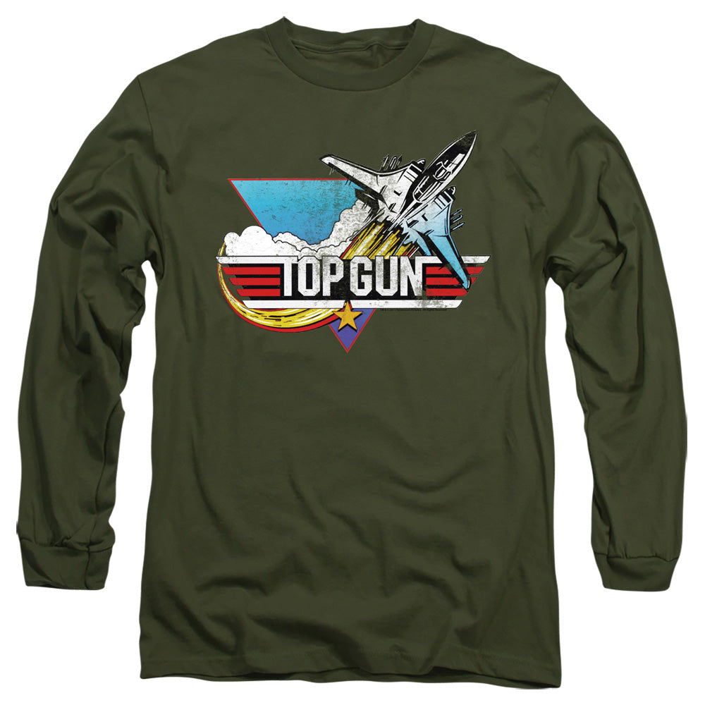 Top Gun Jet Badge Long Sleeve T-Shirt