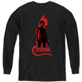 The Batman Selina Kyle Cat Silhouette Youth Long Sleeve T-Shirt