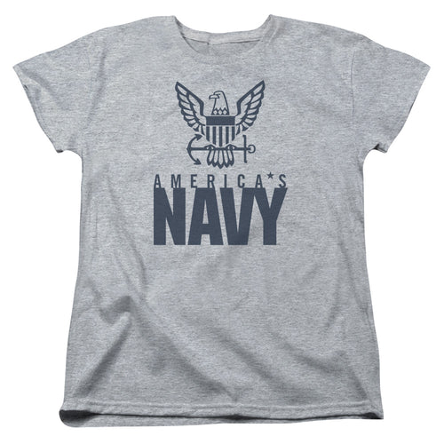 U.S. Navy Eagle Logo Womens T-Shirt