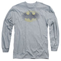 Batman Faded Logo Long Sleeve T-Shirt