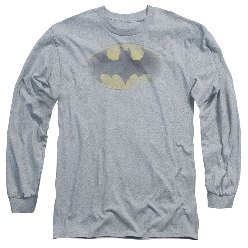 Batman Faded Logo Long Sleeve T-Shirt