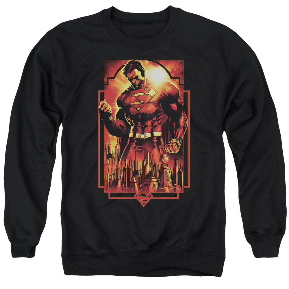 Superman Metropolis Deco Crewneck Sweatshirt