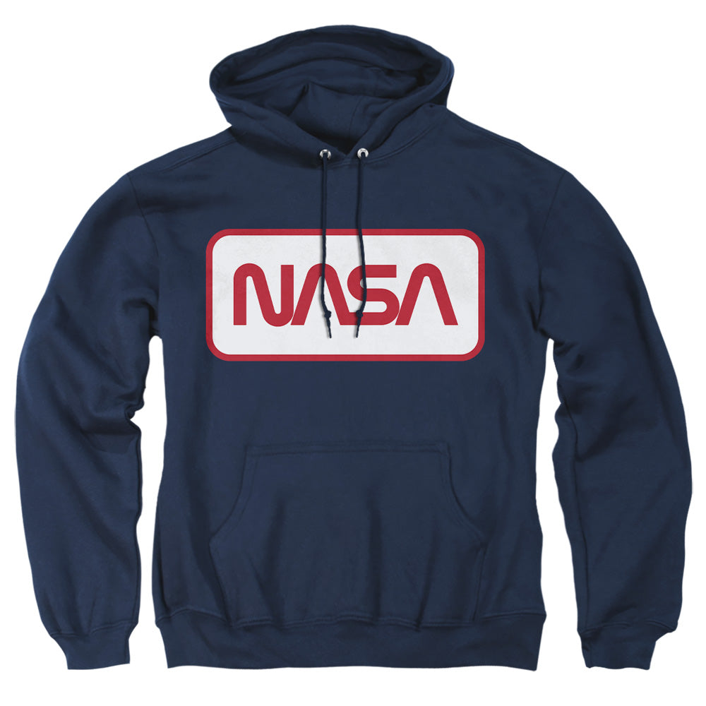 NASA Rectangular Worm Logo Pullover Hoodie