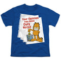 Garfield Duly Noted Youth/Toddler T-Shirt
