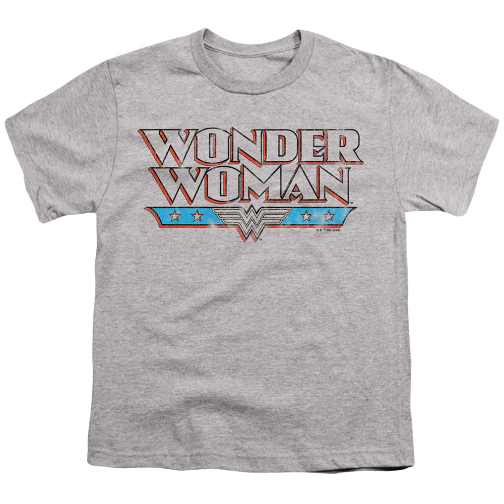 Wonder Woman Retro Logo Distressed Youth/Toddler T-Shirt
