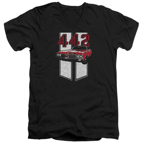 Oldsmobile 442 V-Neck T-Shirt