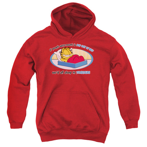 Garfield Pop Out Of Bed Youth Hoodie
