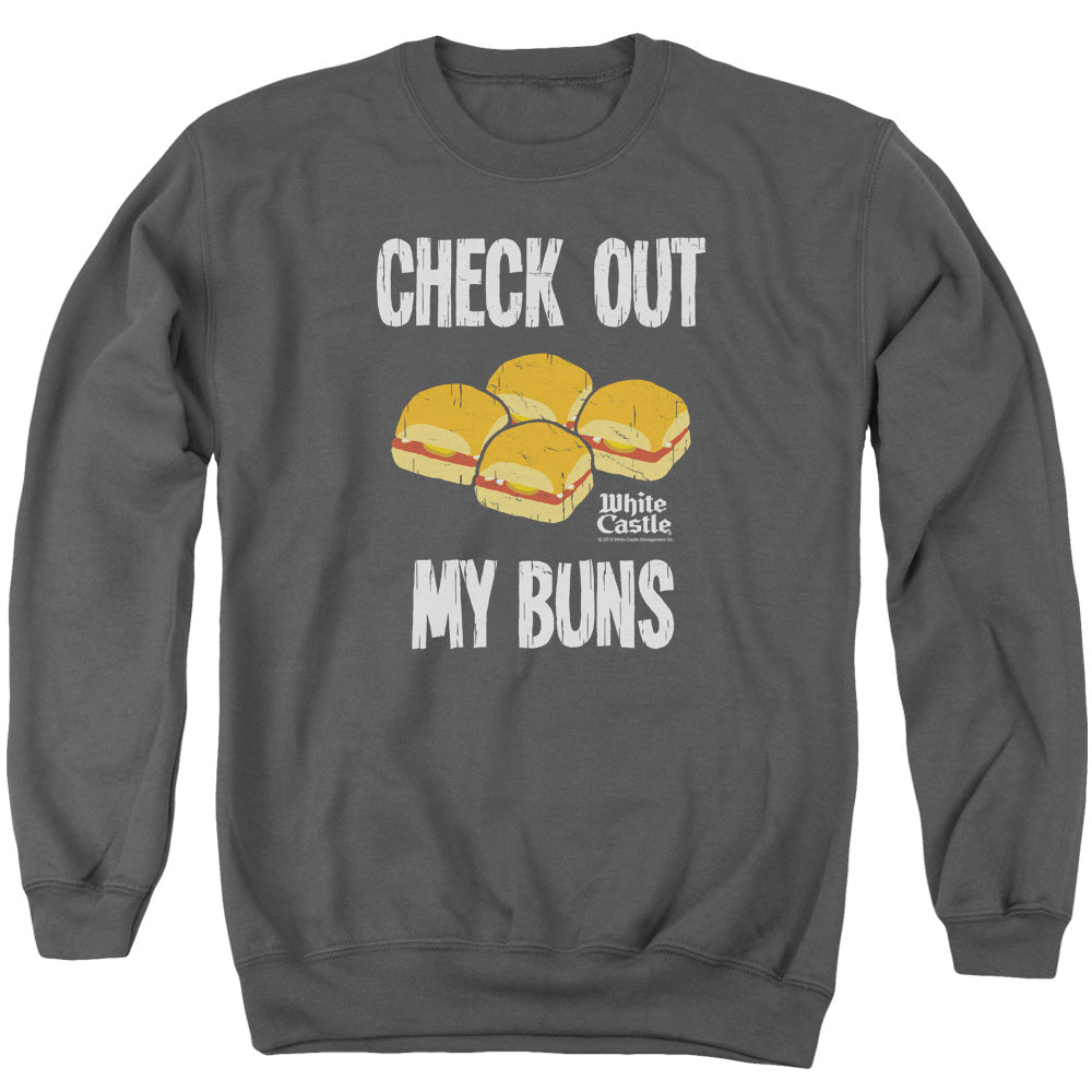 White Castle Check Out My Buns Crewneck Sweatshirt