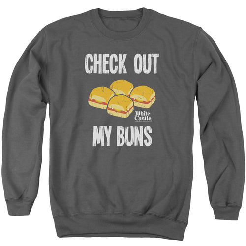 White Castle Check Out My Buns Crewneck Sweatshirt