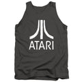 Atari Rough Logo Charcoal Tank Top