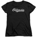 Oldsmobile Cursive Logo Womens T-Shirt