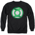 Green Lantern Green Chrome Logo Crewneck Sweatshirt