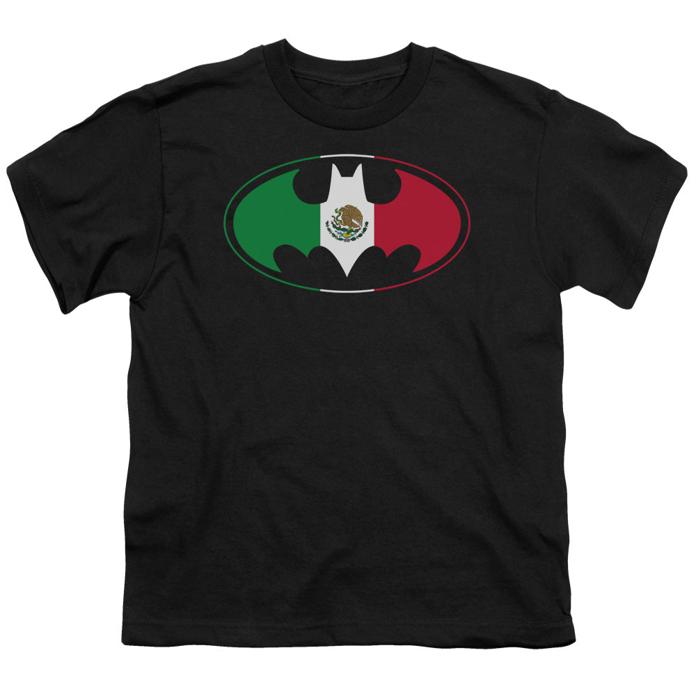 Batman Mexican Flag Shield Youth/Toddler T-Shirt