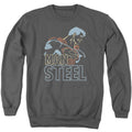 Superman Colored Lines Crewneck Sweatshirt