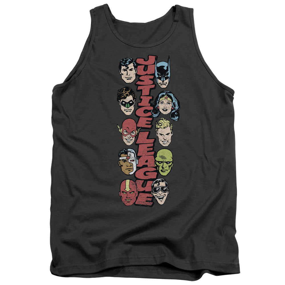 Green Lantern Stacked Justice Tank Top
