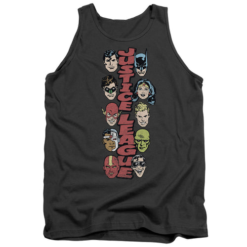 Green Lantern Stacked Justice Tank Top