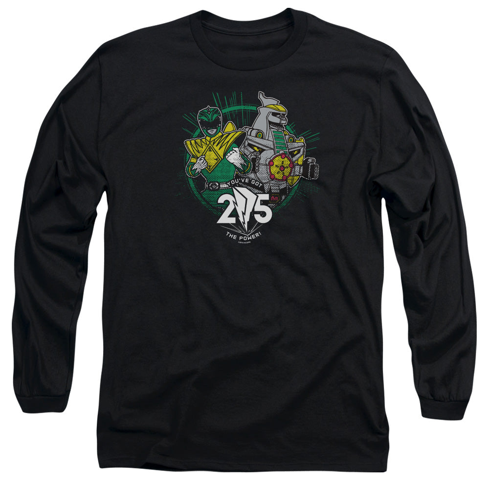 Mighty Morphin Power Rangers Green 25 Long Sleeve T-Shirt