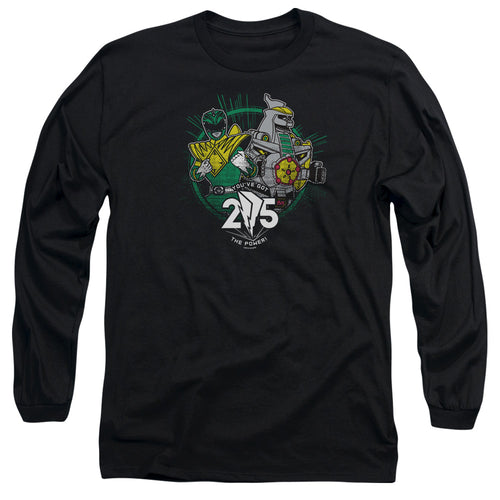 Mighty Morphin Power Rangers Green 25 Long Sleeve T-Shirt