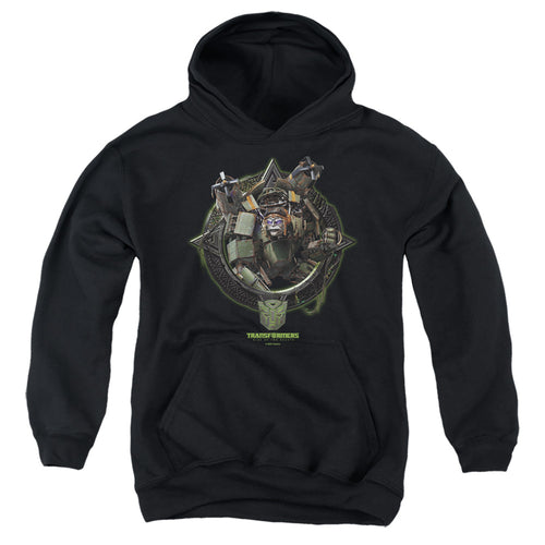 Transformers Stratosphere Circle Frame Youth Hoodie