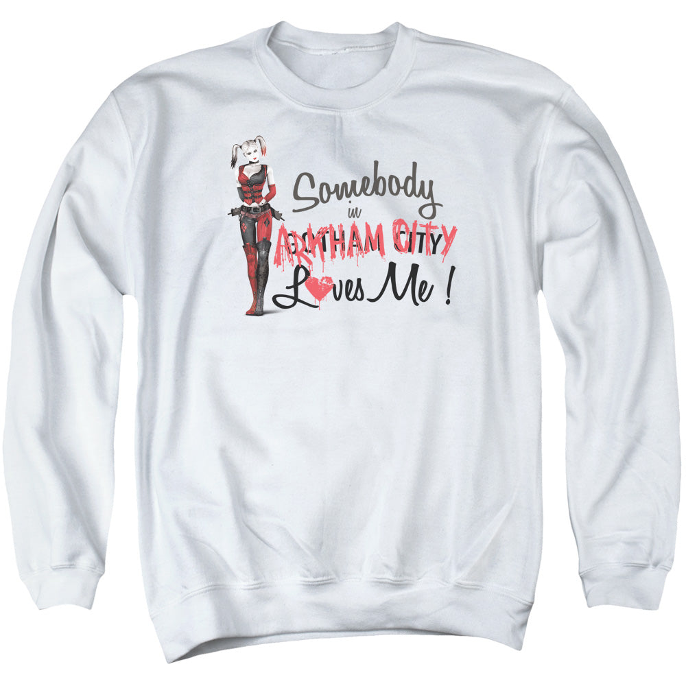 Batman Somebody Loves Me Crewneck Sweatshirt