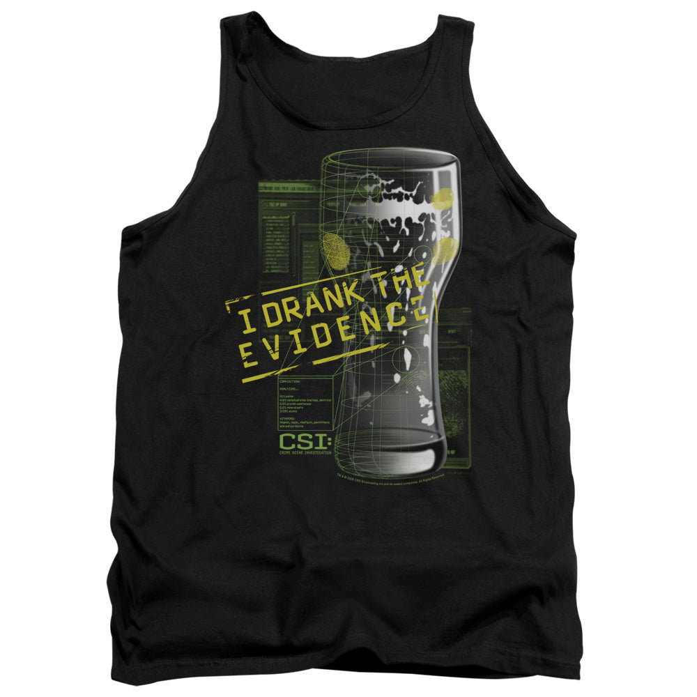 CSI I Drank The Evidence Tank Top