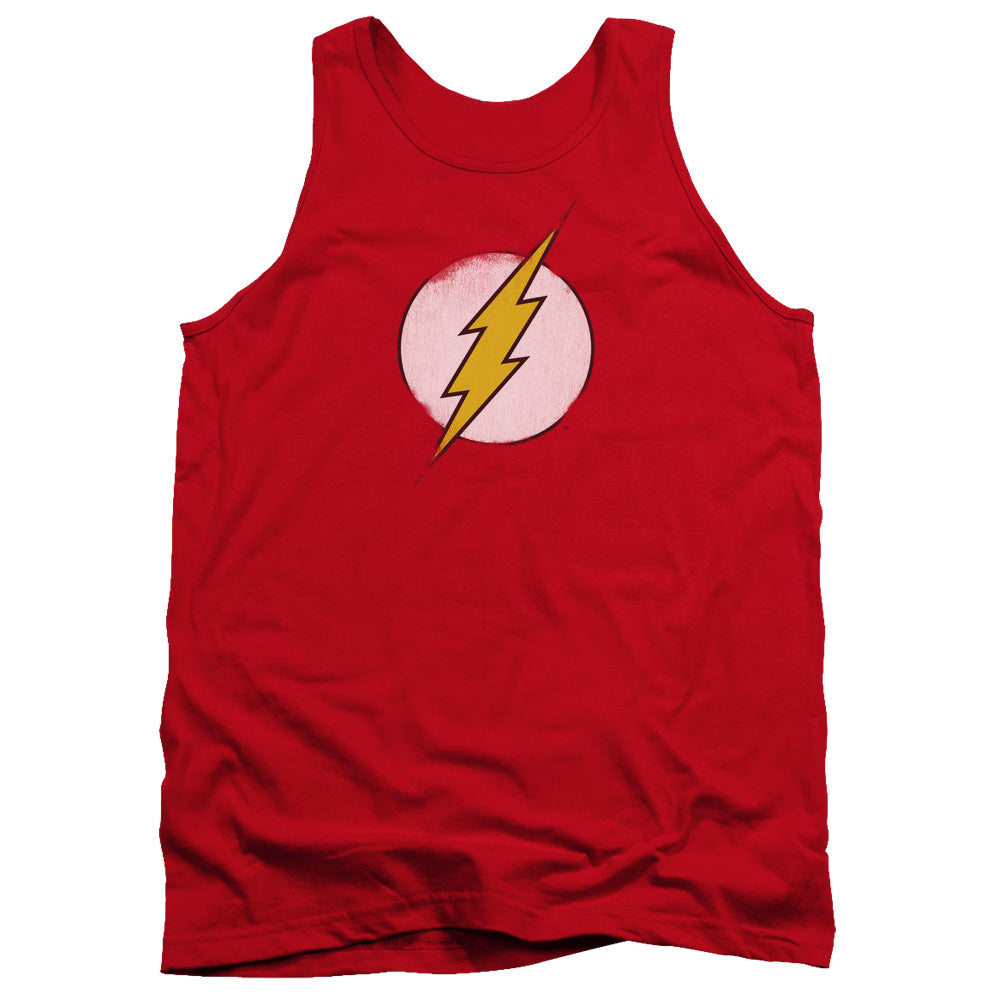 The Flash Rough Flash Logo Tank Top
