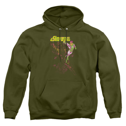 Green Lantern Lantern Spray Pullover Hoodie