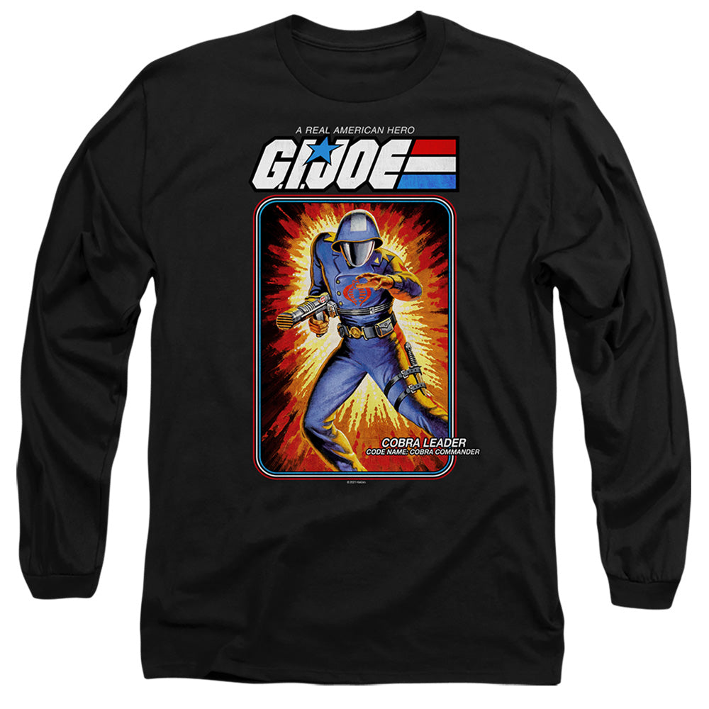 G.I. Joe Cobra Commander Card Long Sleeve T-Shirt