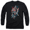 Batman v Superman Ripped Trio 2 Long Sleeve T-Shirt