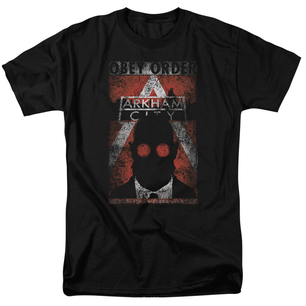 Batman Obey Order Poster T-Shirt