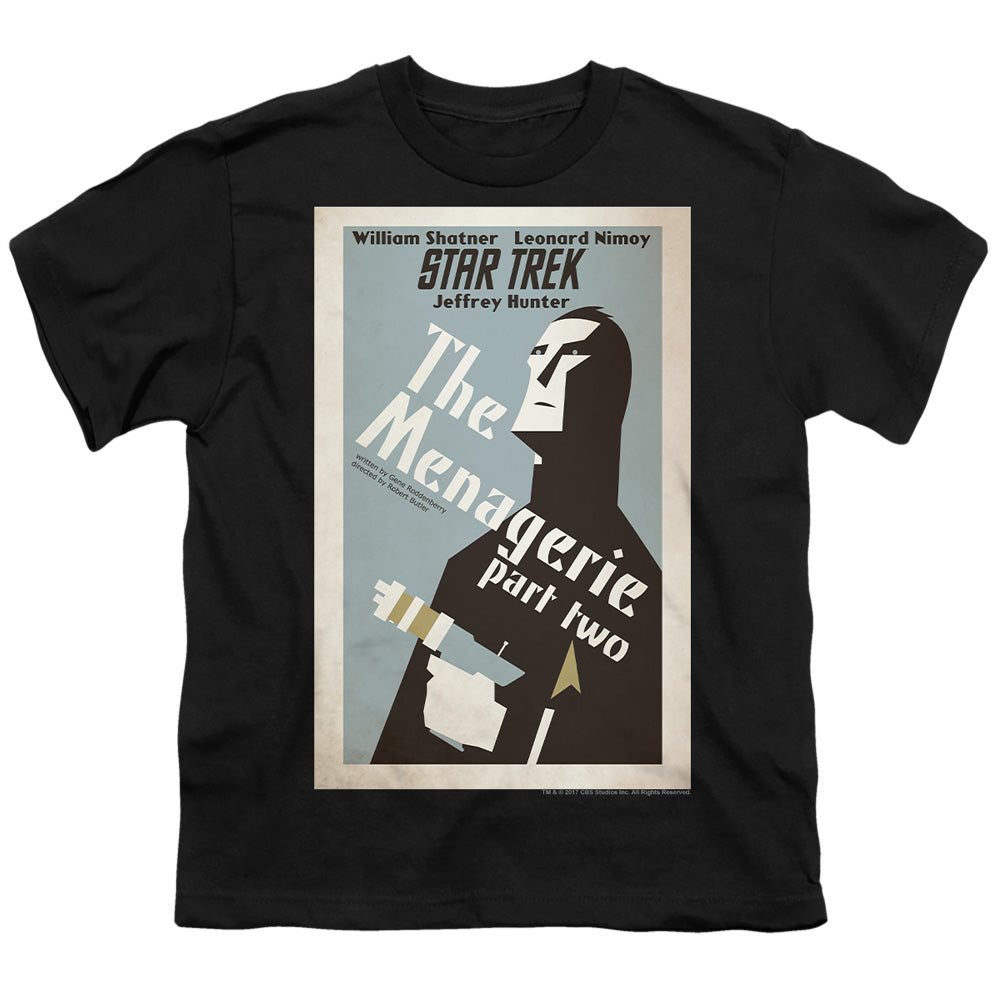 Star Trek The Menagerie Part Two Black Youth/Toddler T-Shirt