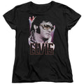 Elvis Presley 70S Star Womens T-Shirt