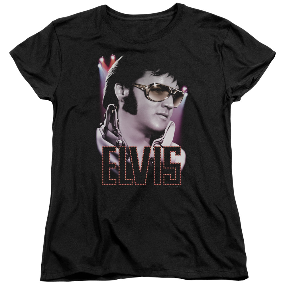 Elvis Presley 70S Star Womens T-Shirt