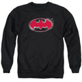 Batman Hardcore Noir Bat Logo Crewneck Sweatshirt