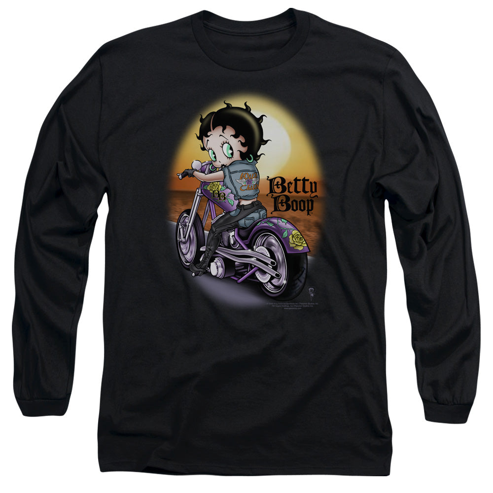 Betty Boop Wild Biker Long Sleeve T-Shirt