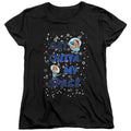 Ren and Stimpy Get Outta My Space Womens T-Shirt