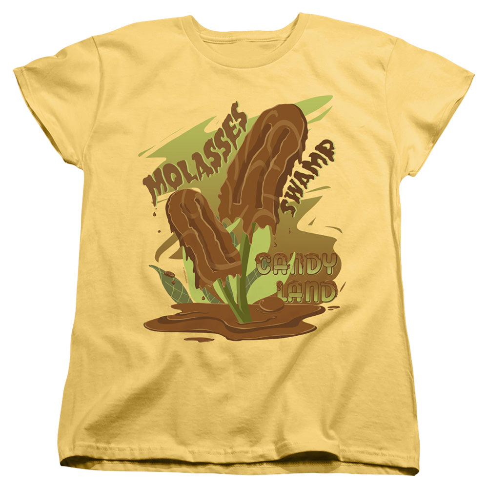 Candy Land Molasses Swamp Banana Womens T-Shirt