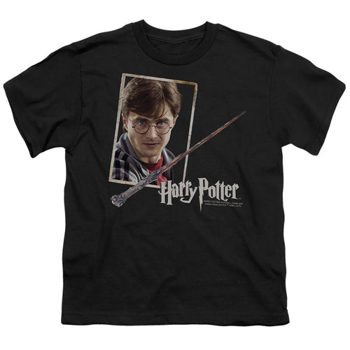 Harry Potter Harrys Wand Portrait Youth/Toddler T-Shirt