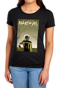 Star Trek Phantasms Black Womens T-Shirt