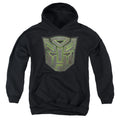 Transformers Glowing Autobot Logo Youth Hoodie