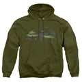 Batman Distressed Camo Shield Pullover Hoodie