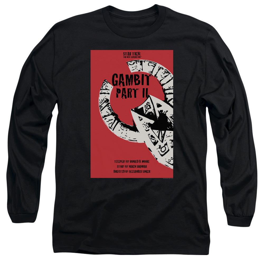 Star Trek Gambit Part II Black Long Sleeve T-Shirt