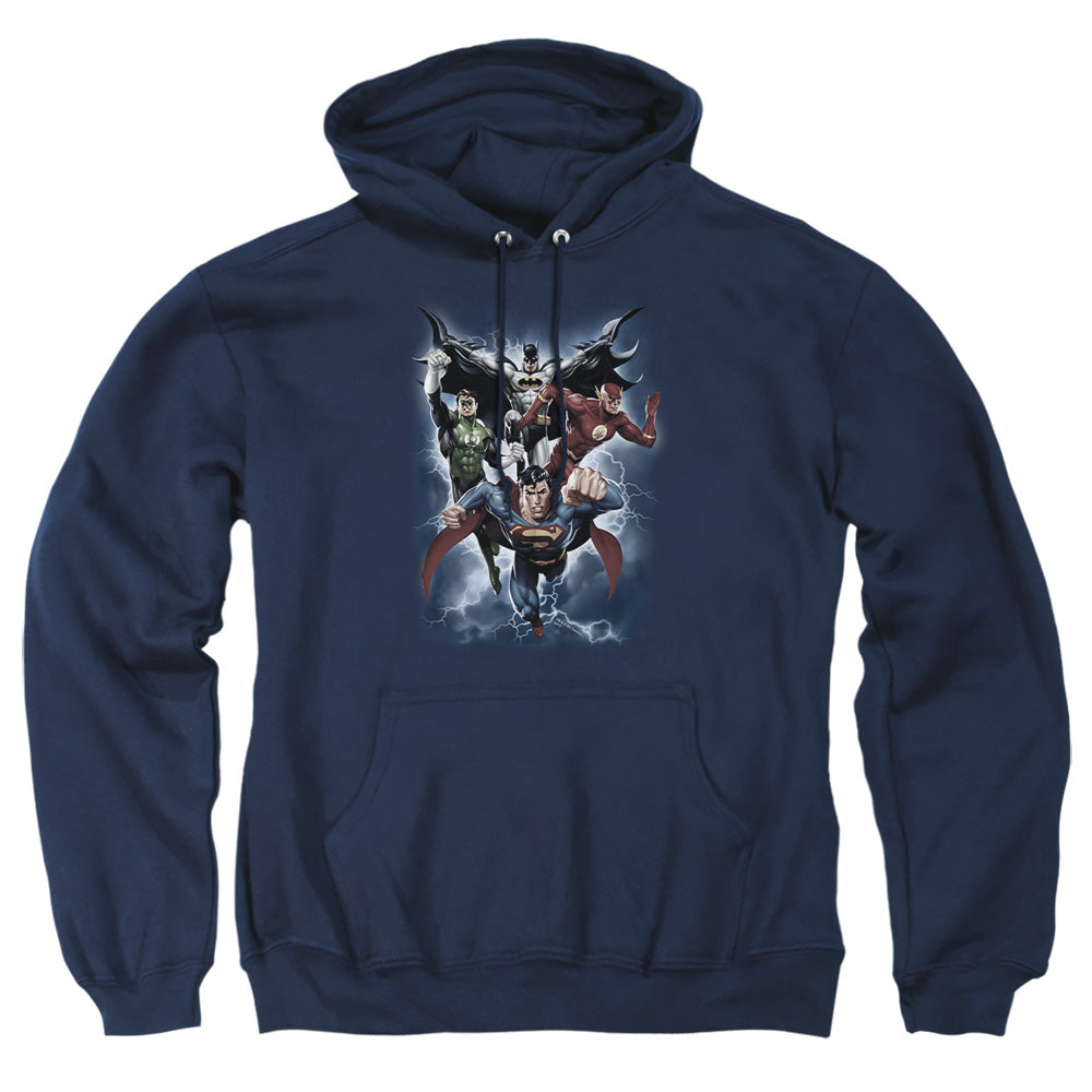 Justice League The Coming Storm Pullover Hoodie
